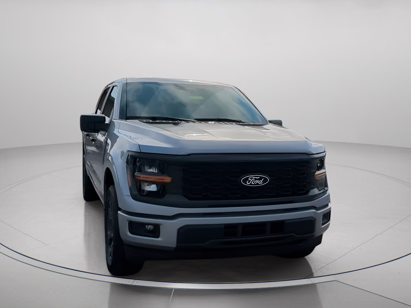 2026 Iconic Silver Metallic Ford F-150 STX Crew Cab Pickup 4X4 Truck