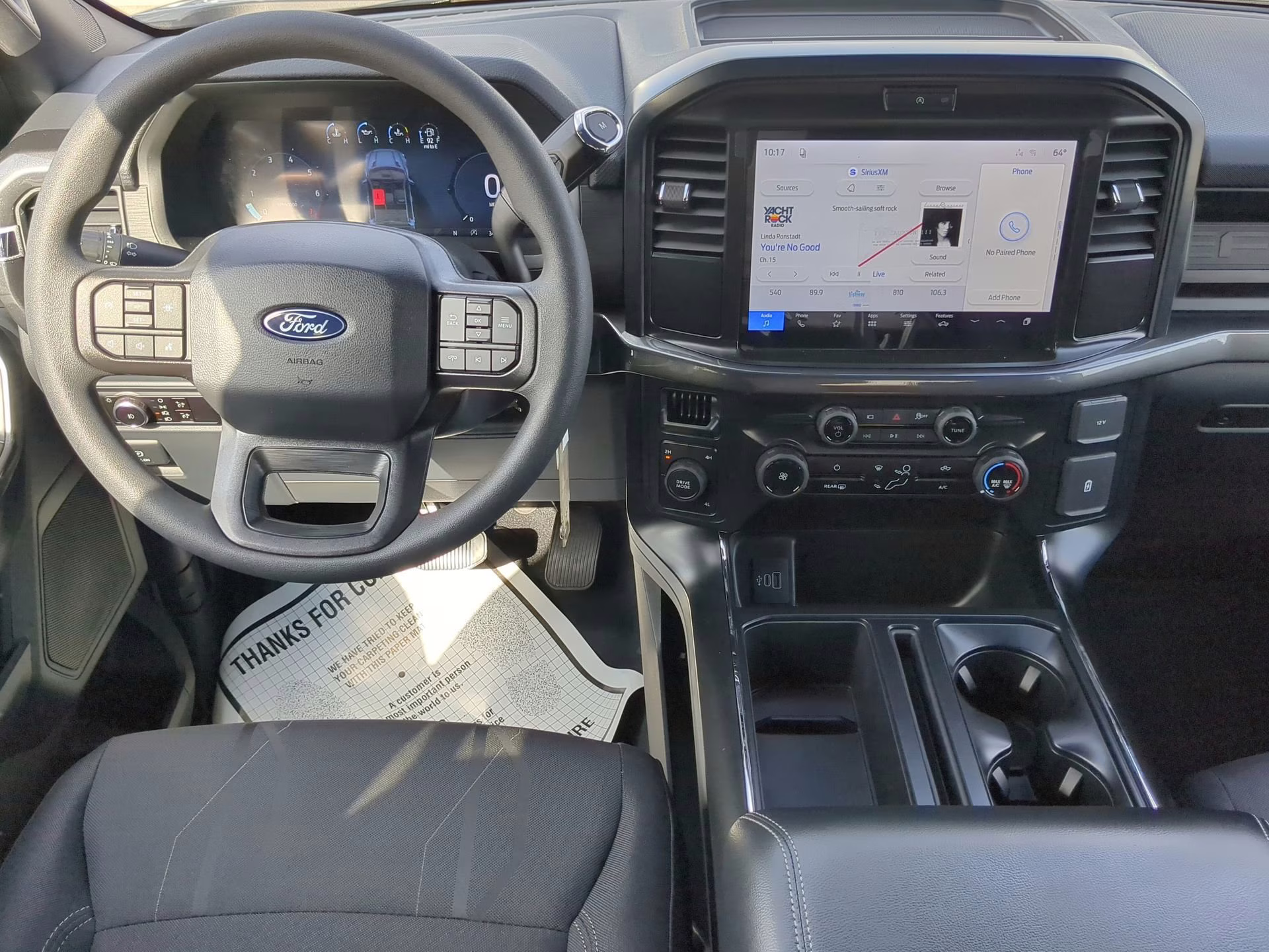 2026 Iconic Silver Metallic Ford F-150 STX Crew Cab Pickup 4X4 Truck