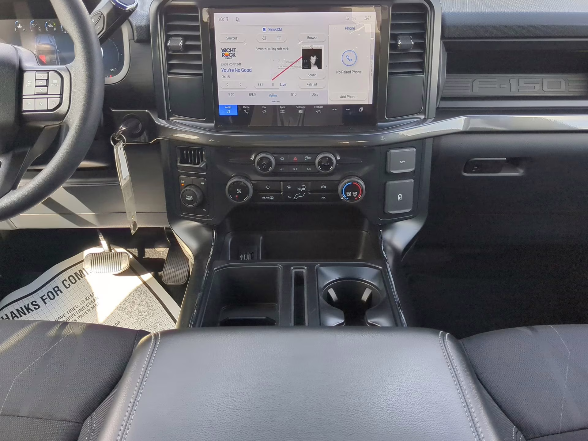 2026 Iconic Silver Metallic Ford F-150 STX Crew Cab Pickup 4X4 Truck