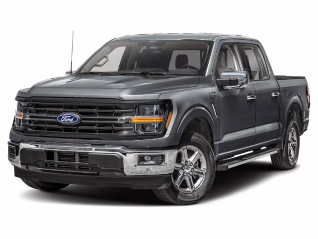 2026 Gray Metallic Ford F-150 XLT Crew Cab Pickup 4X4 Truck