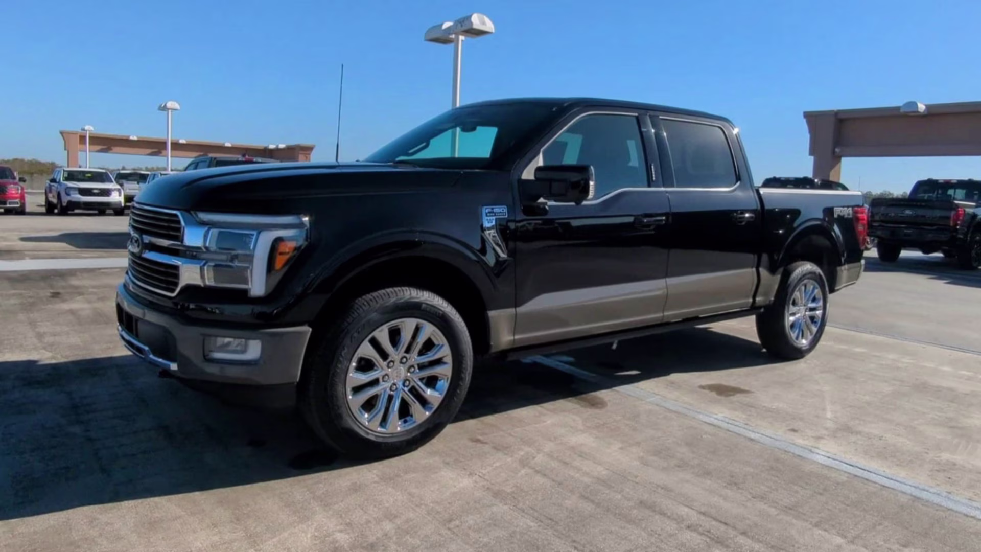 2026 Agate Black Metallic Ford F-150 King Ranch Crew Cab Pickup 4X4 Truck