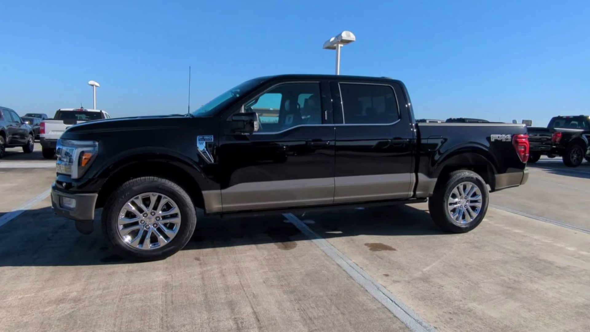 2026 Agate Black Metallic Ford F-150 King Ranch Crew Cab Pickup 4X4 Truck