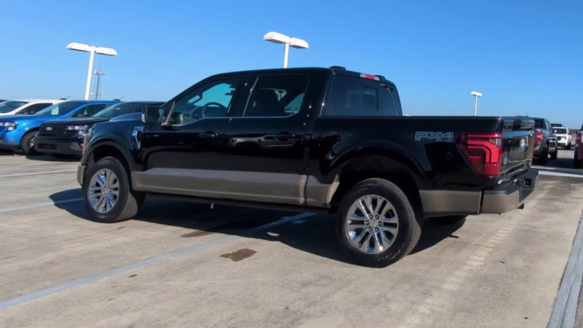 2026 Agate Black Metallic Ford F-150 King Ranch Crew Cab Pickup 4X4 Truck