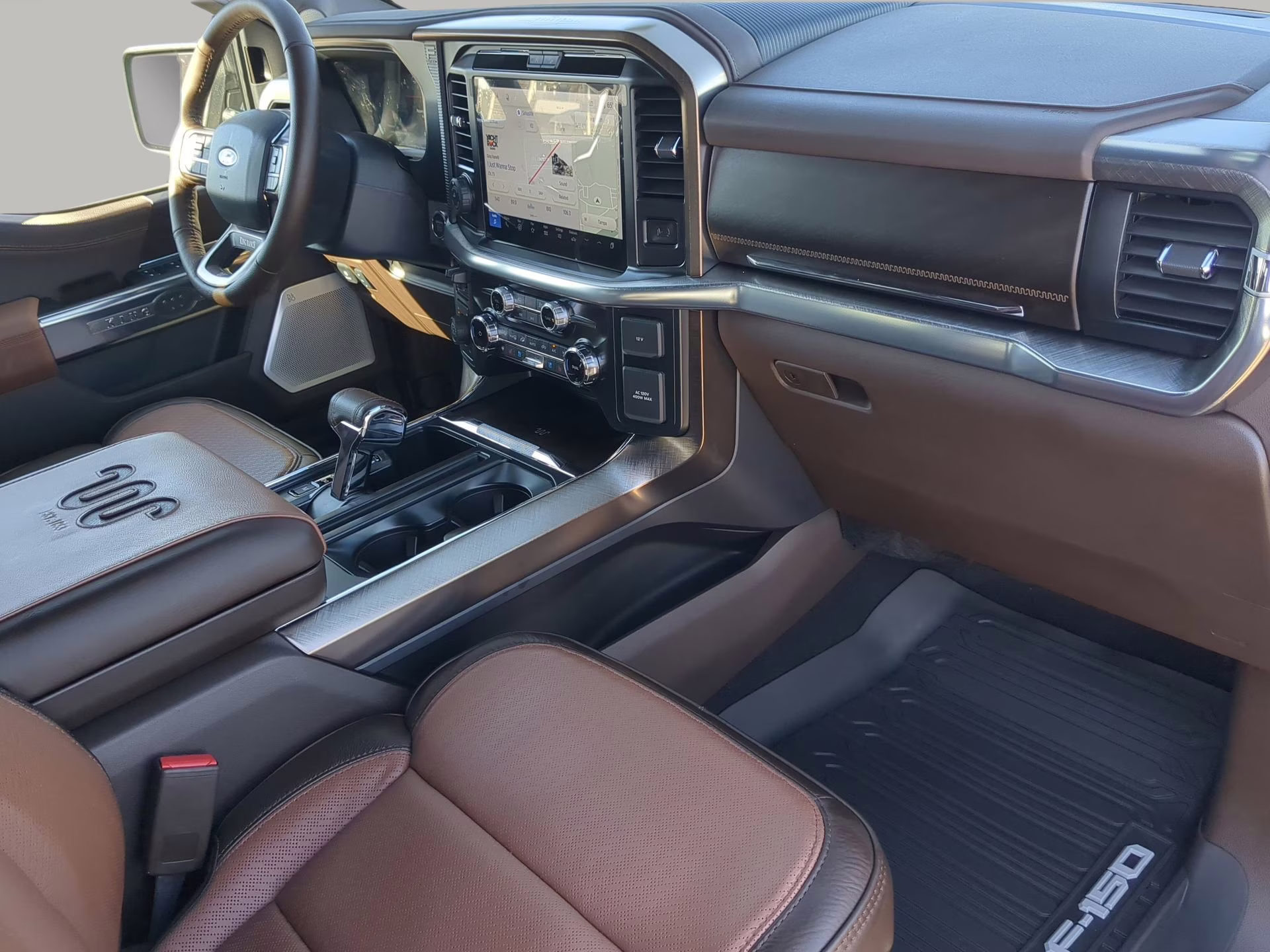 2026 Agate Black Metallic Ford F-150 King Ranch Crew Cab Pickup 4X4 Truck