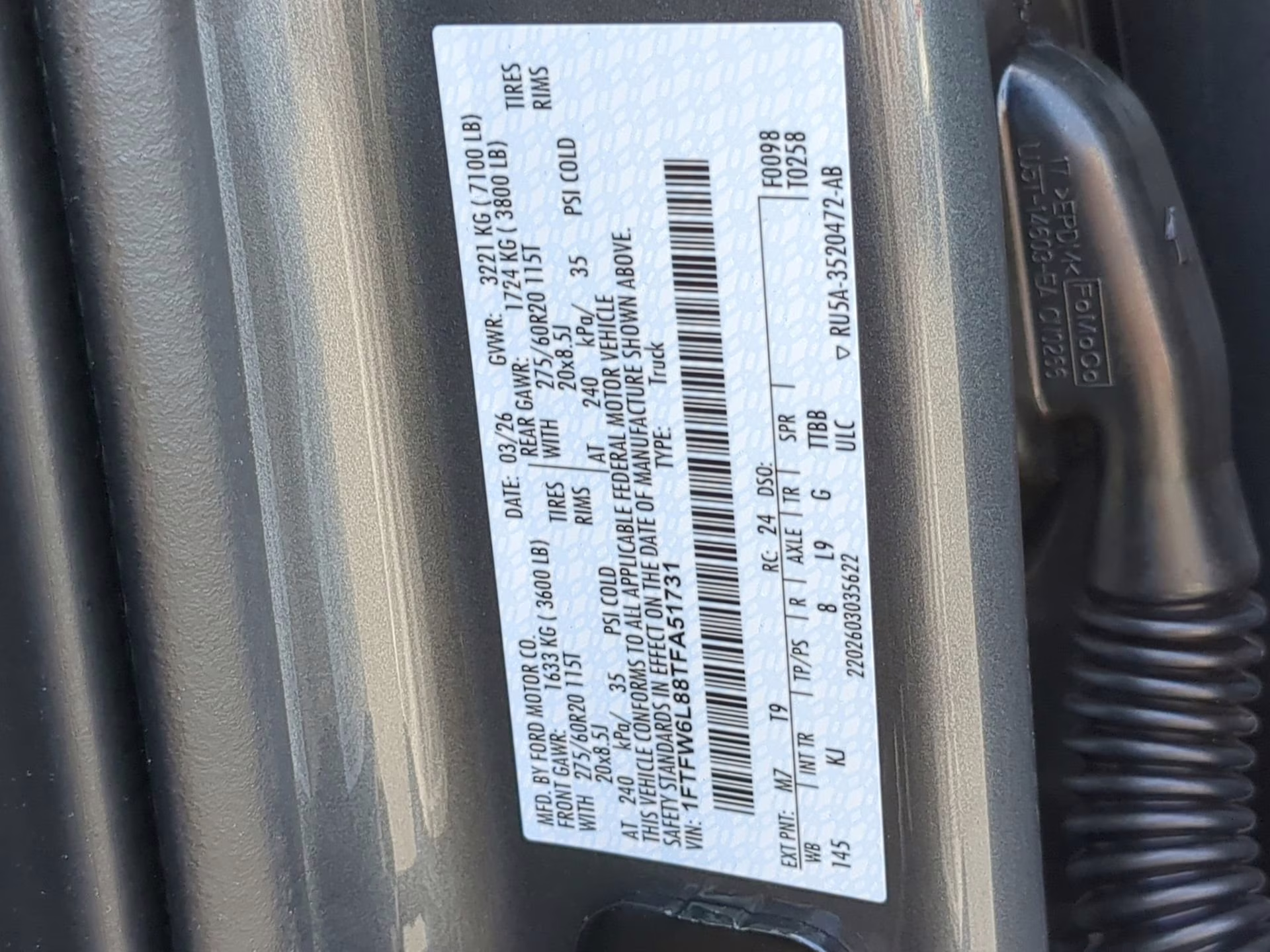 2026 Carbonized Gray Metallic Ford F-150 King Ranch Crew Cab Pickup 4X4 Truck