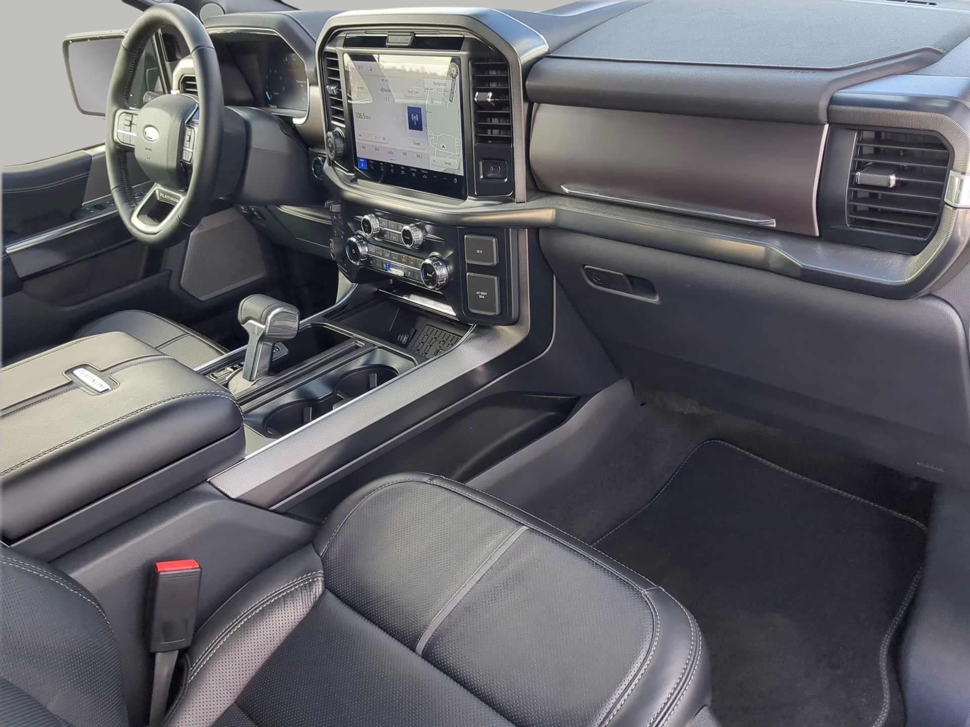 2026 Agate Black Metallic Ford F-150 Platinum Crew Cab Pickup 4X4 Truck