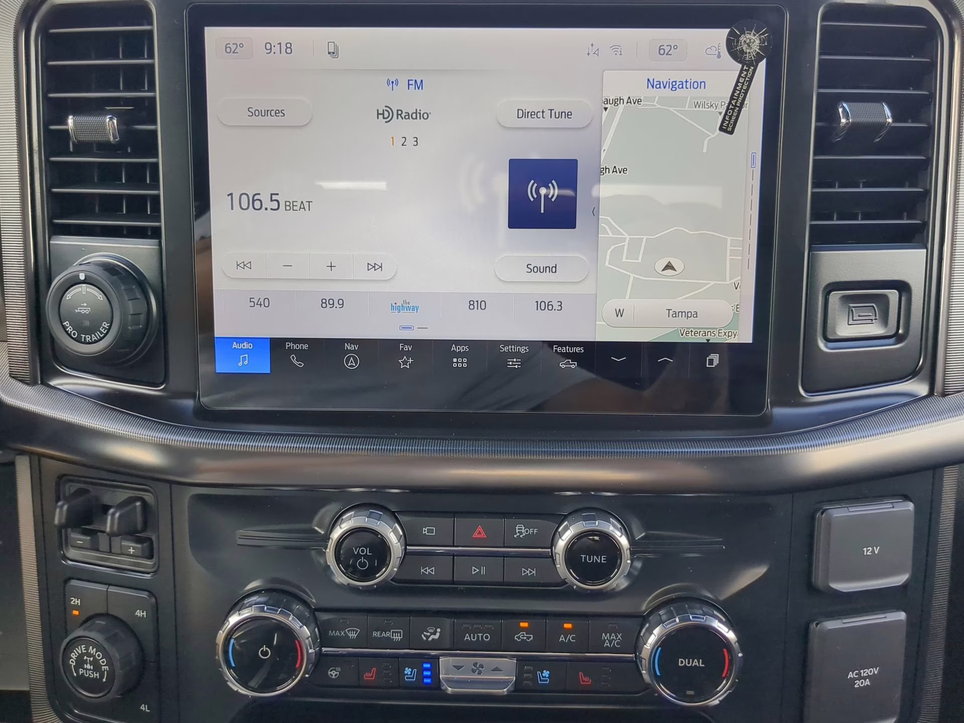 2026 Agate Black Metallic Ford F-150 Platinum Crew Cab Pickup 4X4 Truck