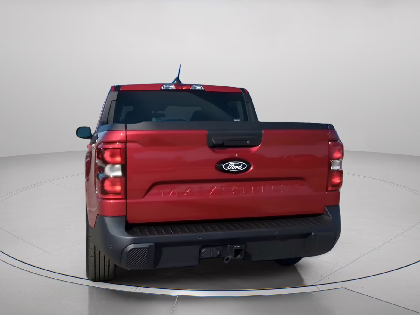 2026 Ruby Red Metallic Tinted Clearcoat Ford Maverick LARIAT Crew Cab Pickup AWD Truck