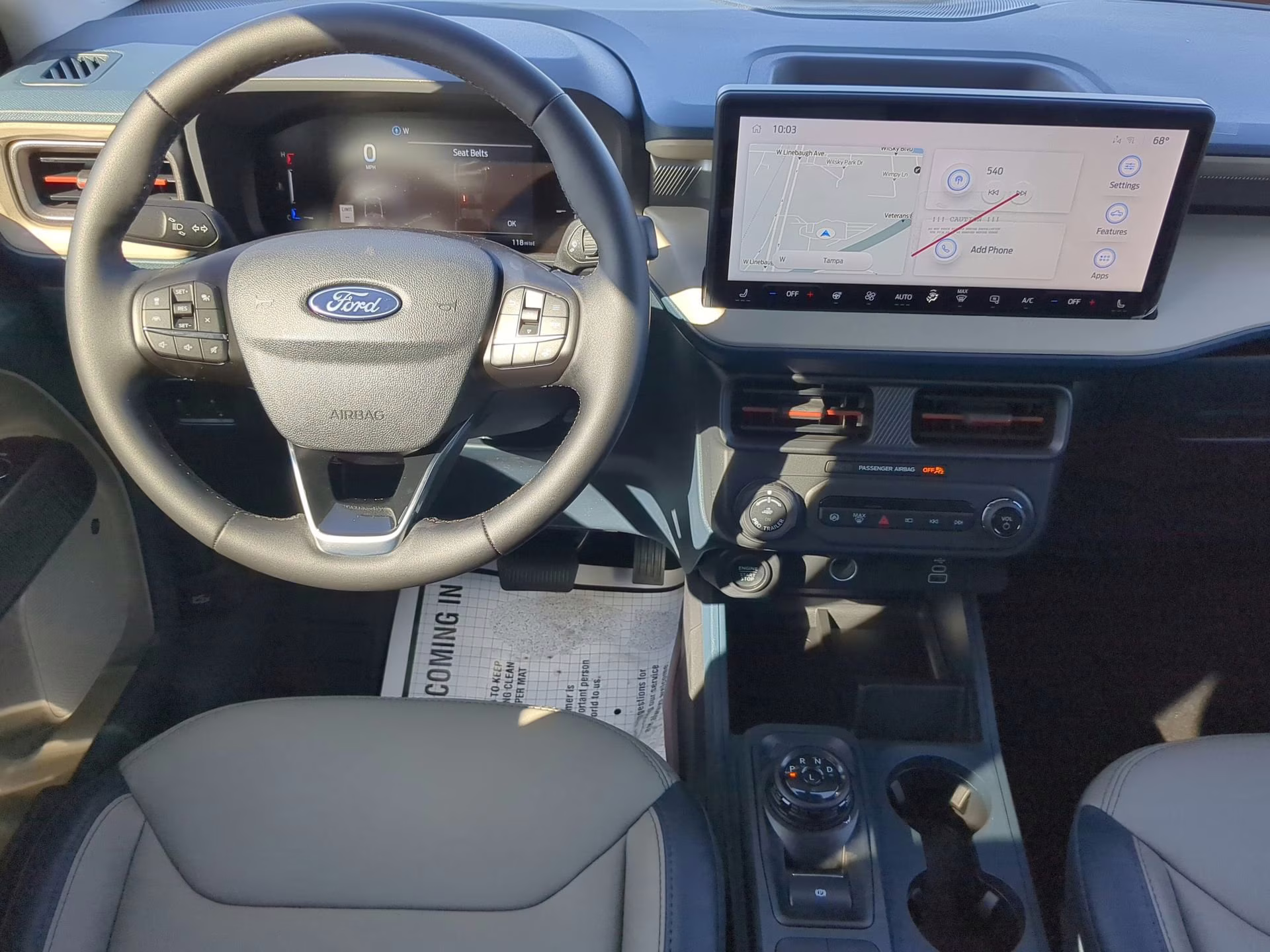 2026 Ruby Red Metallic Tinted Clearcoat Ford Maverick LARIAT Crew Cab Pickup AWD Truck