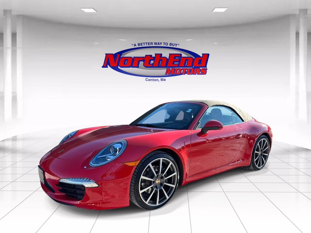 2013 Guards Red Porsche 911 Carrera RWD Convertible
