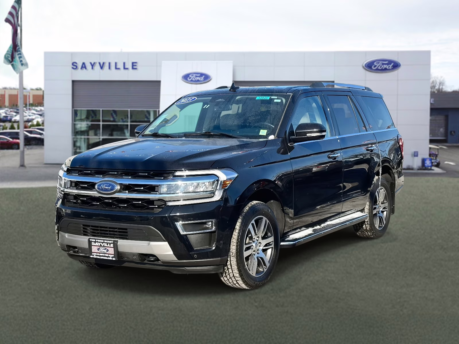 2023 Agate Black Metallic Ford Expedition Limited 4x4 4X4 SUV