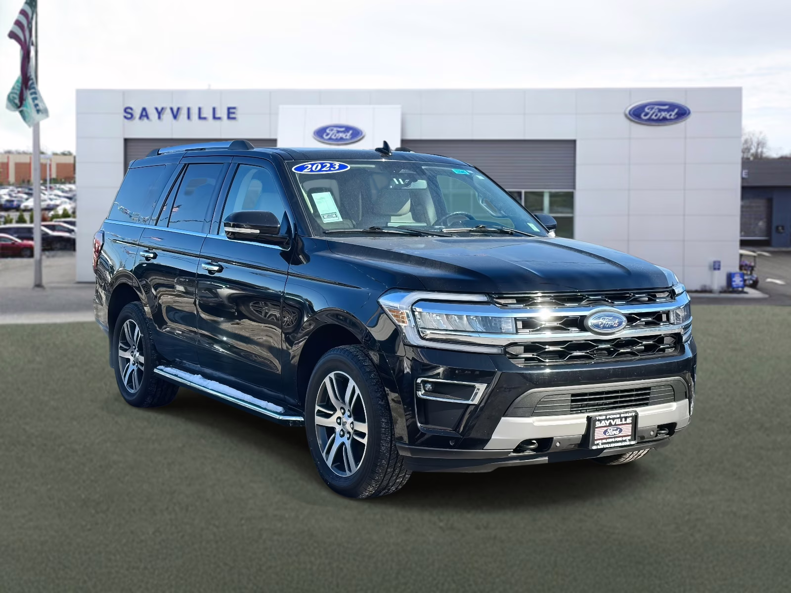 2023 Agate Black Metallic Ford Expedition Limited 4x4 4X4 SUV