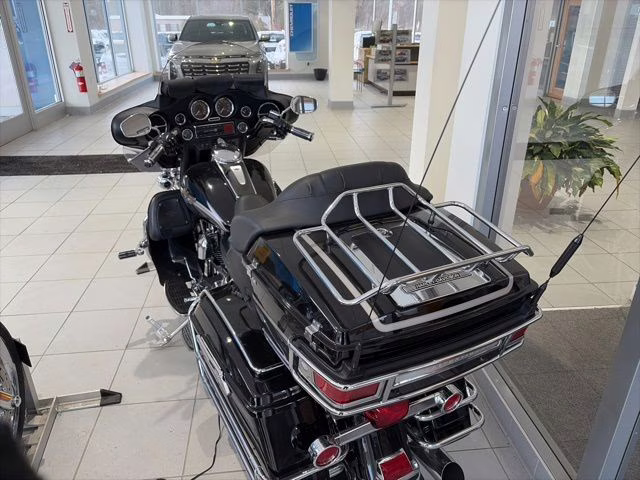 2003 Black Harley-Davidson Ultra Classic 100th Anniversary Motorcycle