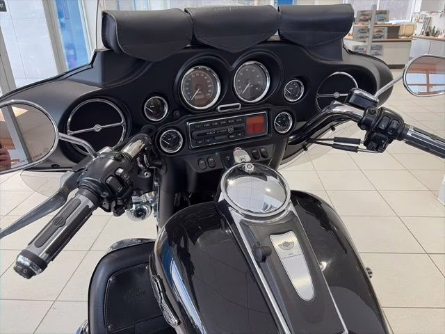 2003 Black Harley-Davidson Ultra Classic 100th Anniversary Motorcycle