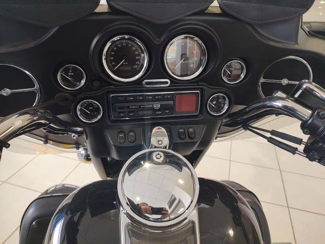 2003 Black Harley-Davidson Ultra Classic 100th Anniversary Motorcycle