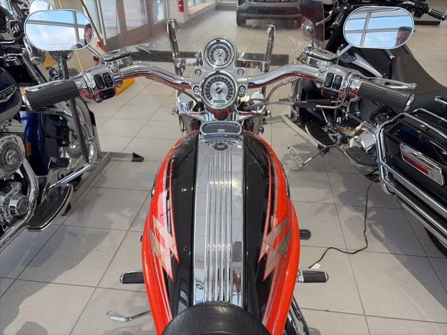 2005 Orange Harley-Davidson Screaming Eagle V Rod Motorcycle