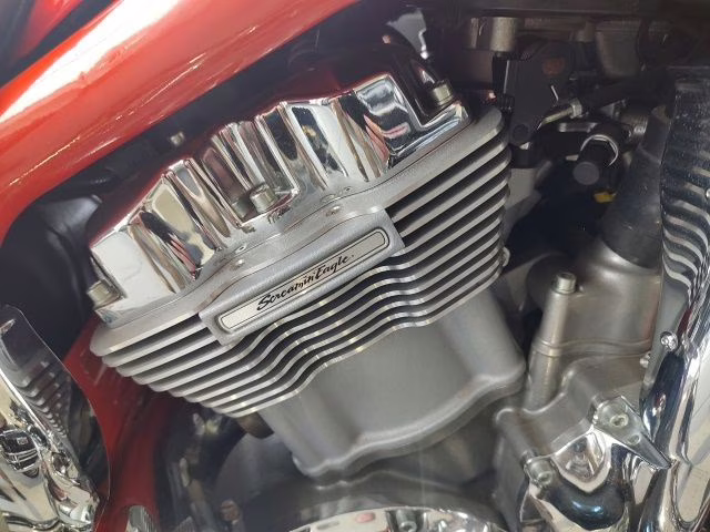 2005 Orange Harley-Davidson Screaming Eagle V Rod Motorcycle
