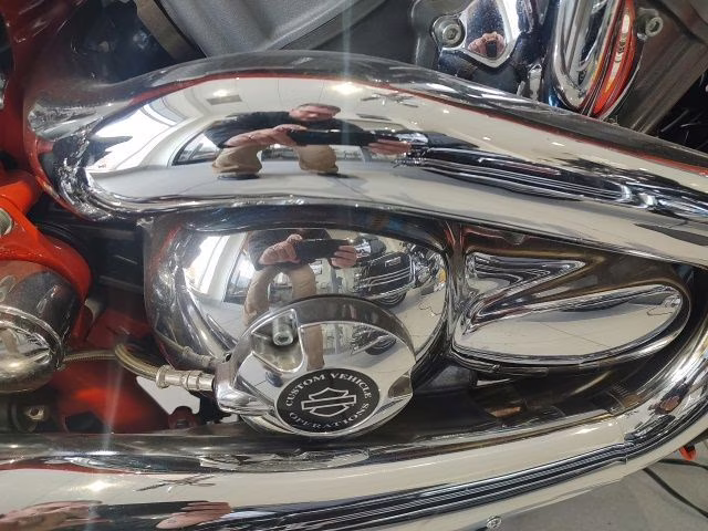 2005 Orange Harley-Davidson Screaming Eagle V Rod Motorcycle