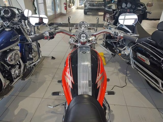 2005 Orange Harley-Davidson Screaming Eagle V Rod Motorcycle