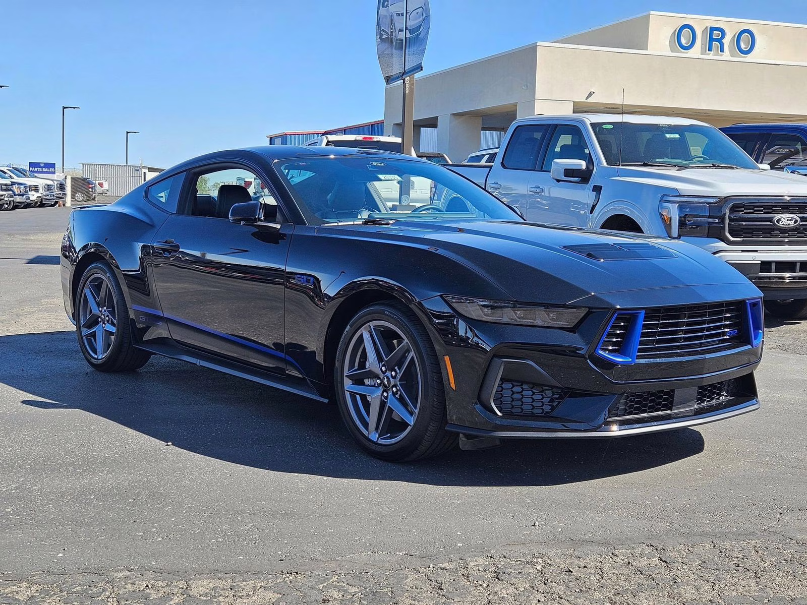 2025 Shadow Black Ford Mustang GT Premium RWD Coupe