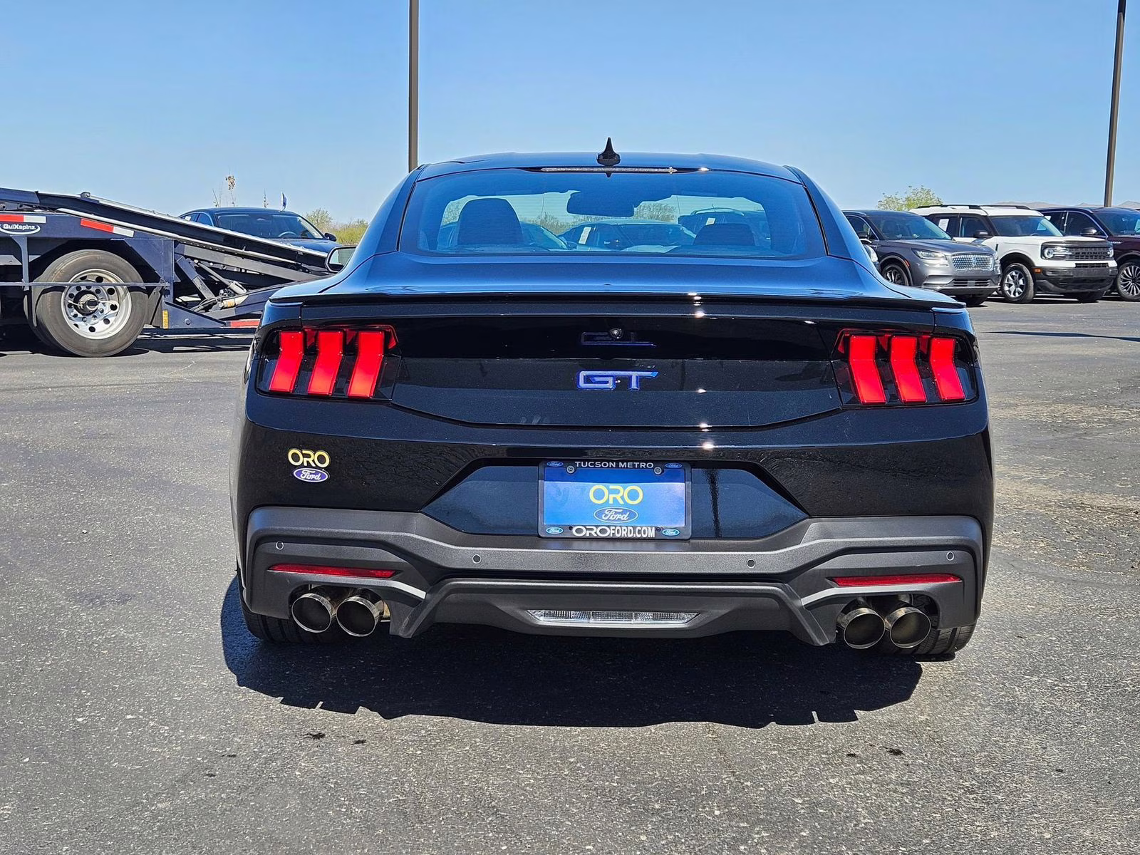 2025 Shadow Black Ford Mustang GT Premium RWD Coupe