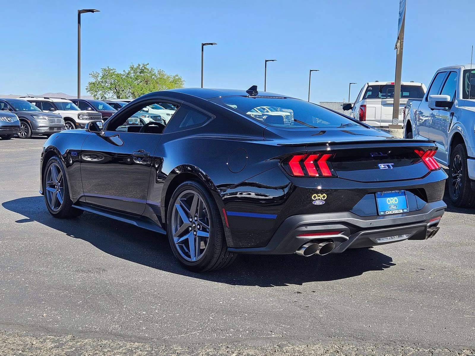 2025 Shadow Black Ford Mustang GT Premium RWD Coupe