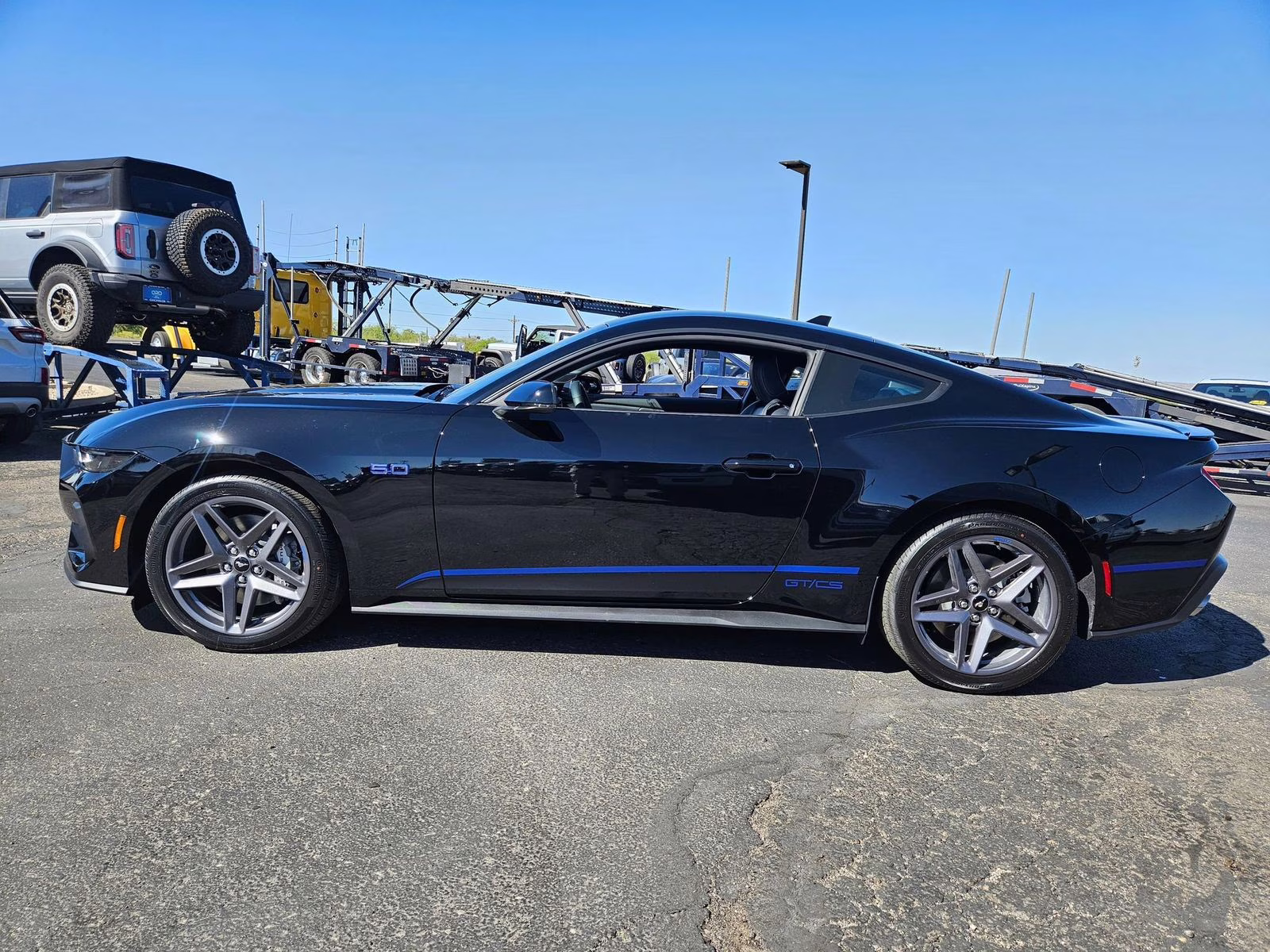 2025 Shadow Black Ford Mustang GT Premium RWD Coupe