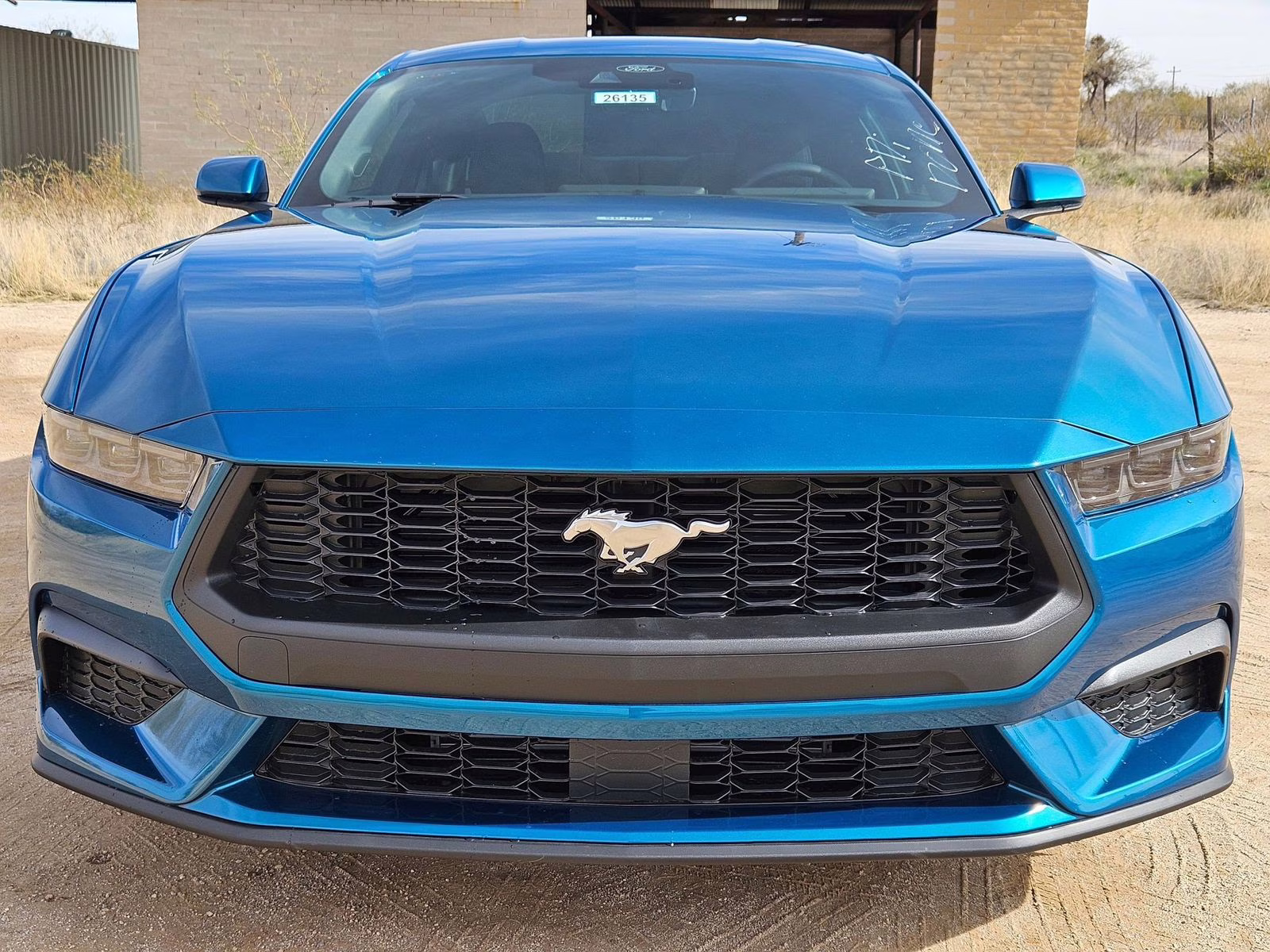 2026 Adriatic Blue Metallic Ford Mustang EcoBoost RWD Coupe