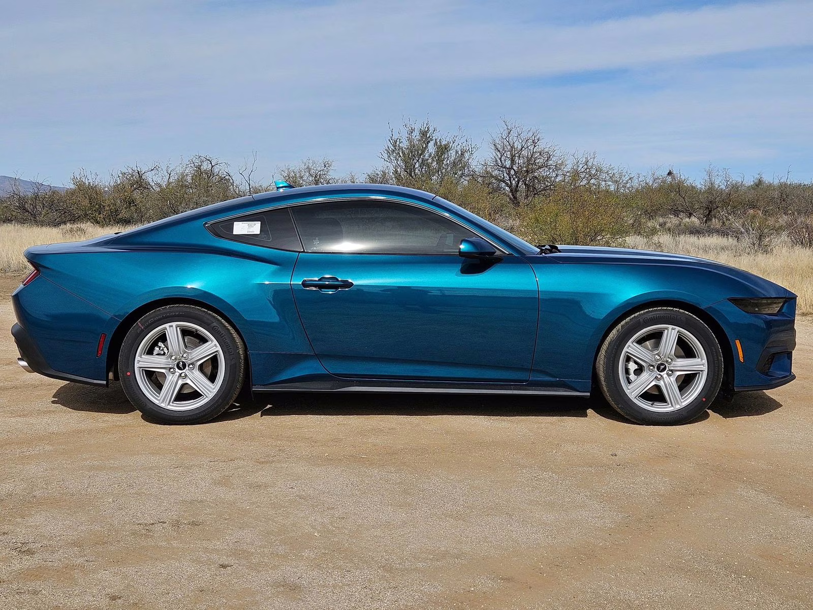 2026 Adriatic Blue Metallic Ford Mustang EcoBoost RWD Coupe