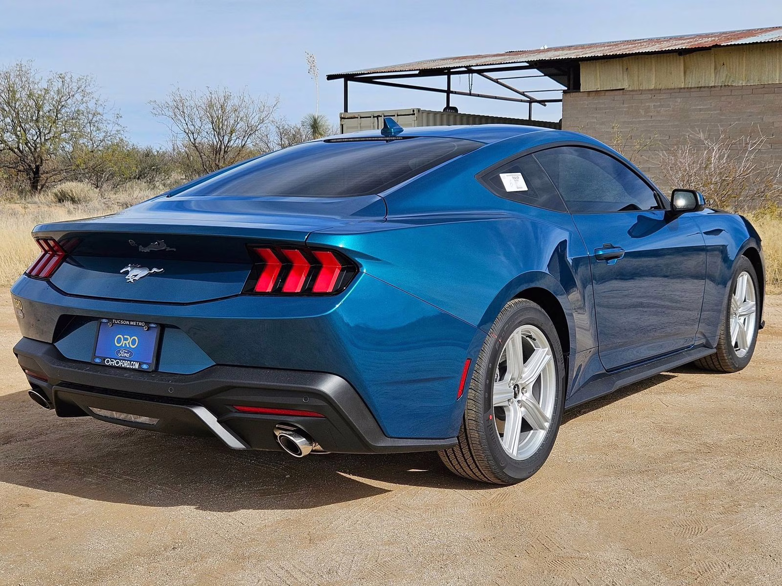 2026 Adriatic Blue Metallic Ford Mustang EcoBoost RWD Coupe