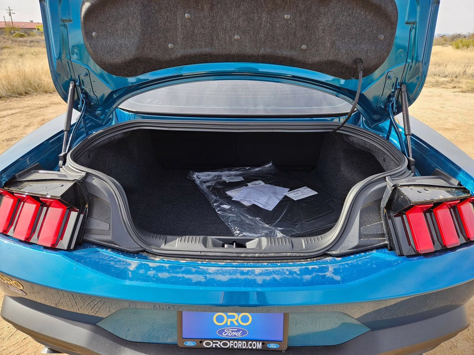 2026 Adriatic Blue Metallic Ford Mustang EcoBoost RWD Coupe