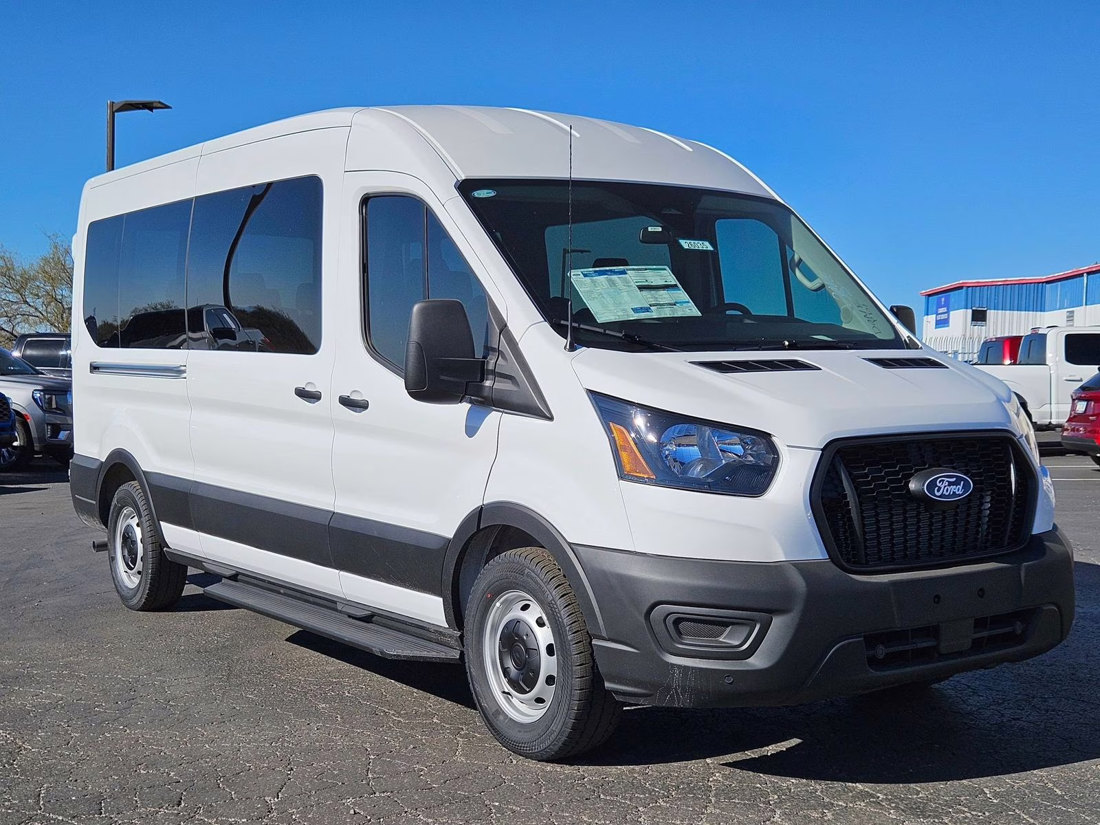 2026 Oxford White Ford Transit-350 XL RWD Crossover