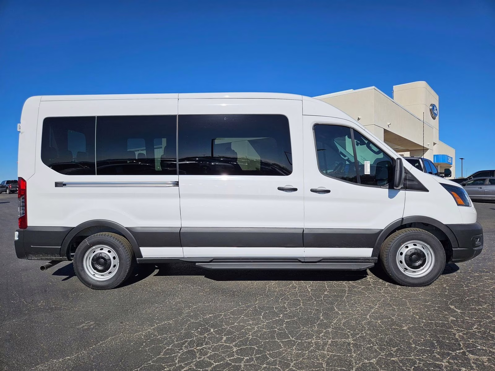 2026 Oxford White Ford Transit-350 XL RWD Crossover