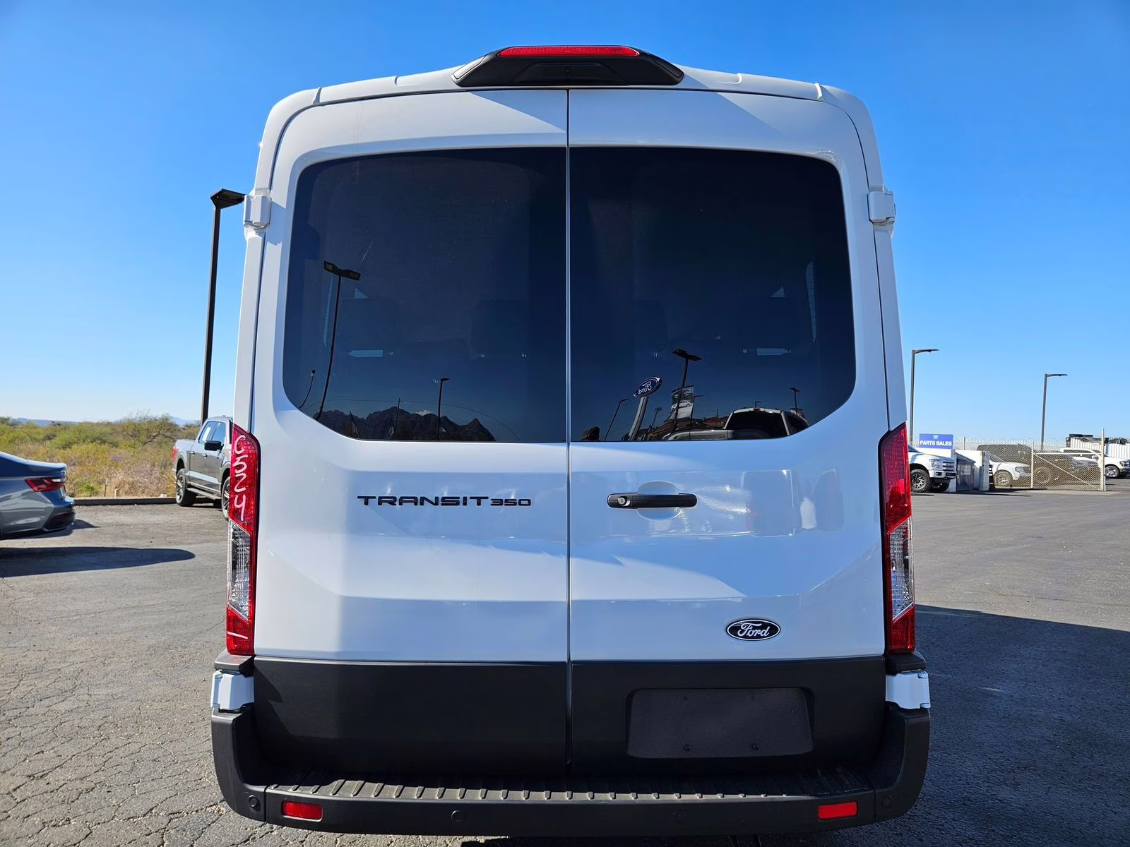 2026 Oxford White Ford Transit-350 XL RWD Crossover