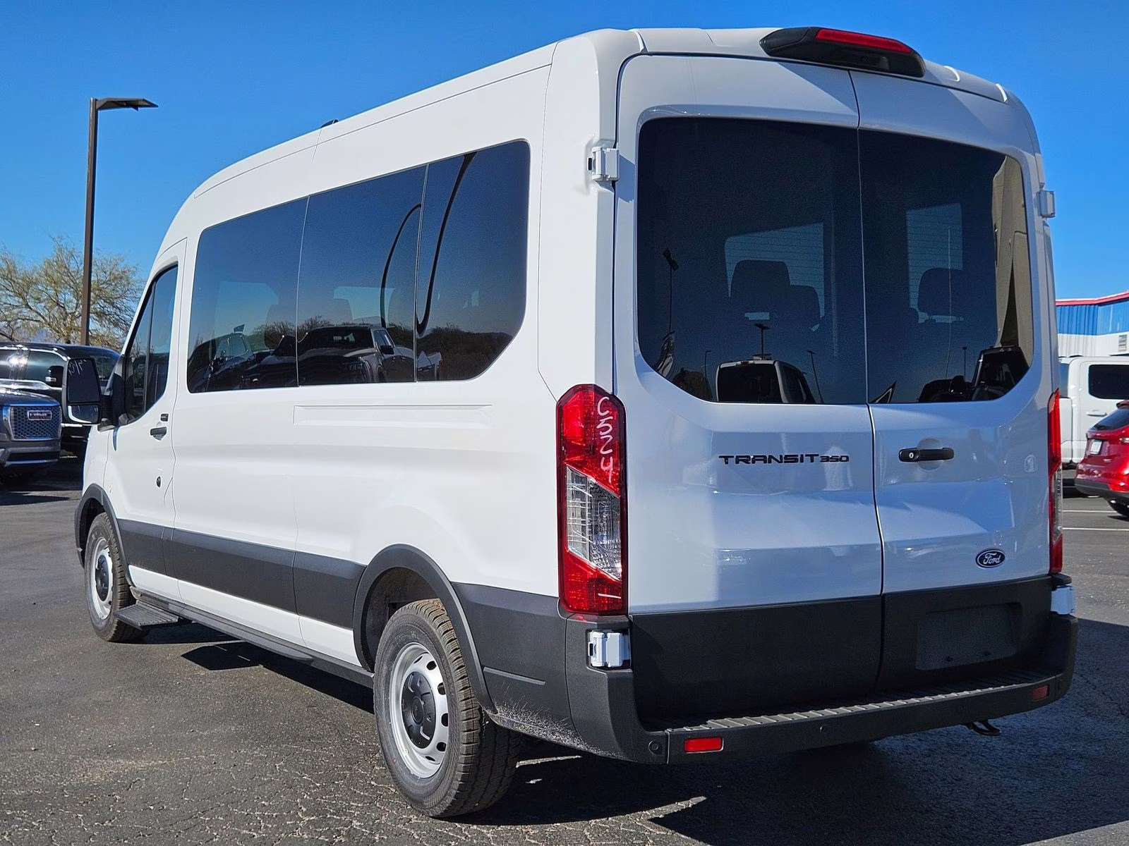 2026 Oxford White Ford Transit-350 XL RWD Crossover