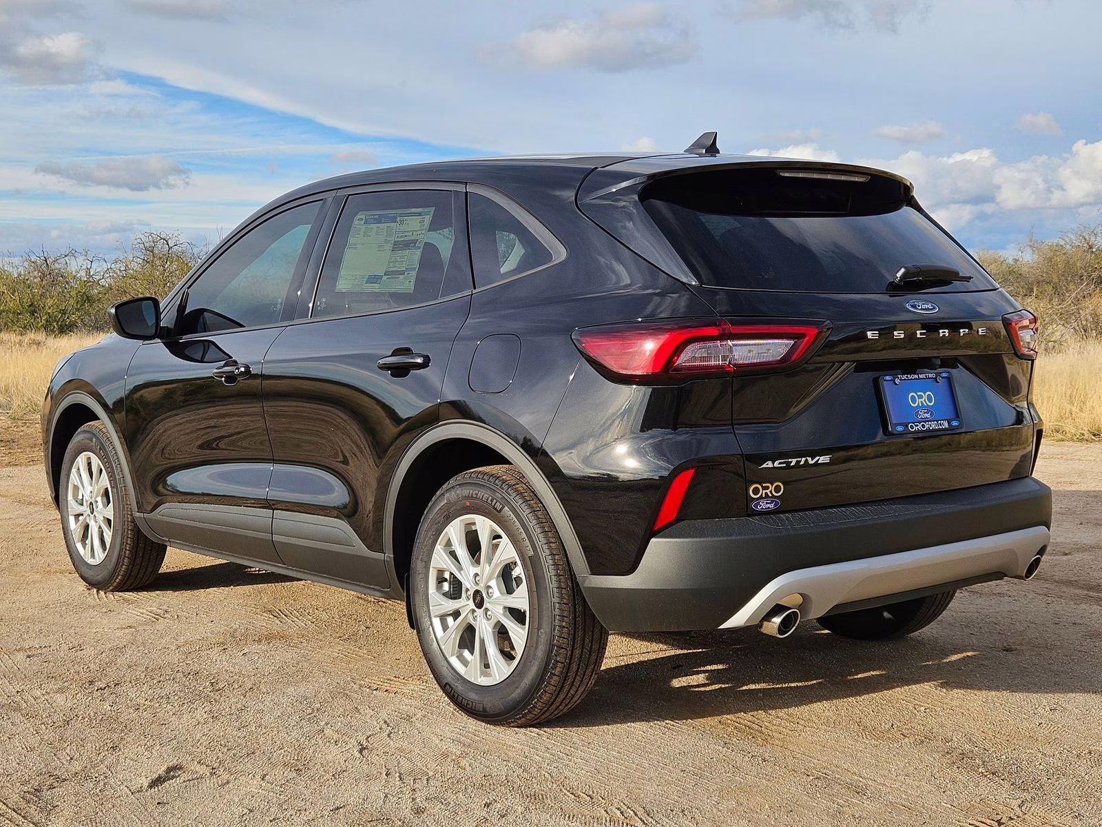 2026 Black Metallic Ford Escape Active FWD SUV