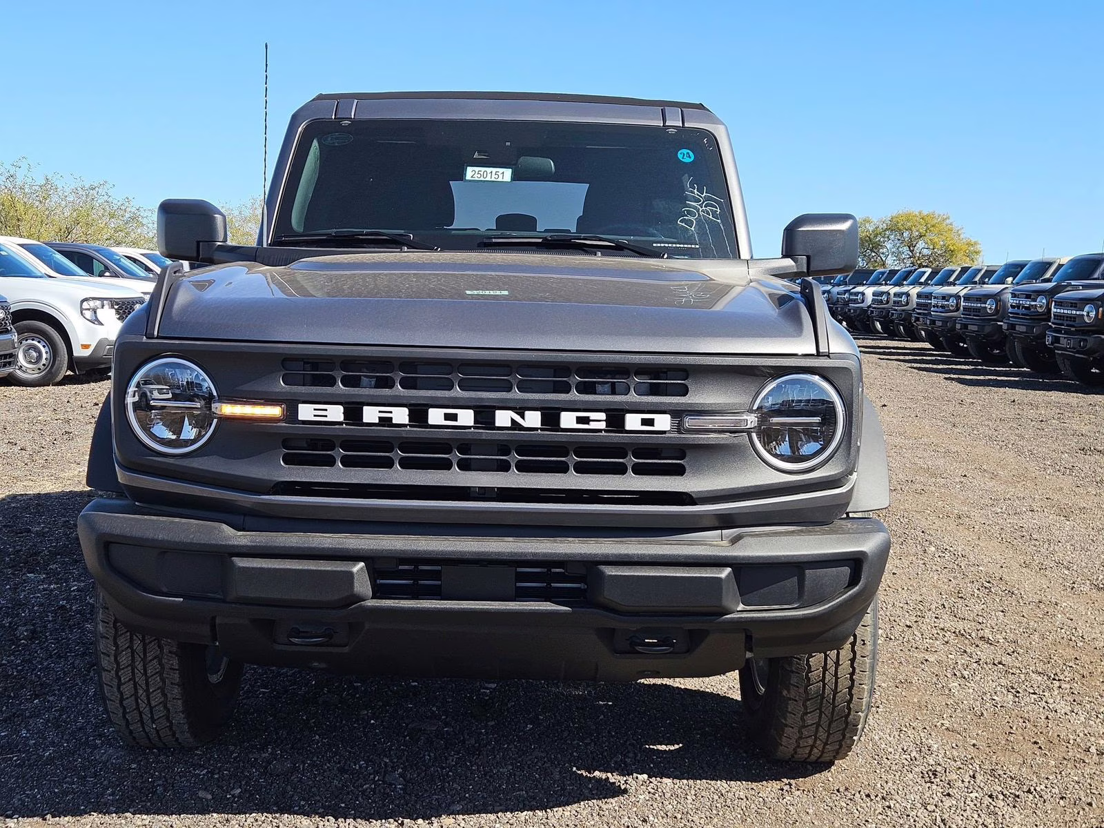 2025 Gray Metallic Ford Bronco Big Bend 4X4 SUV