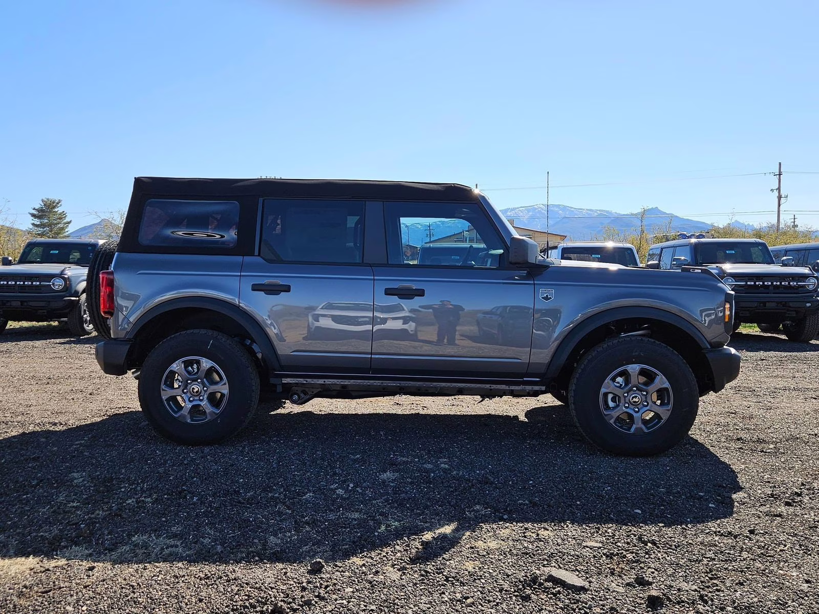 2025 Gray Metallic Ford Bronco Big Bend 4X4 SUV