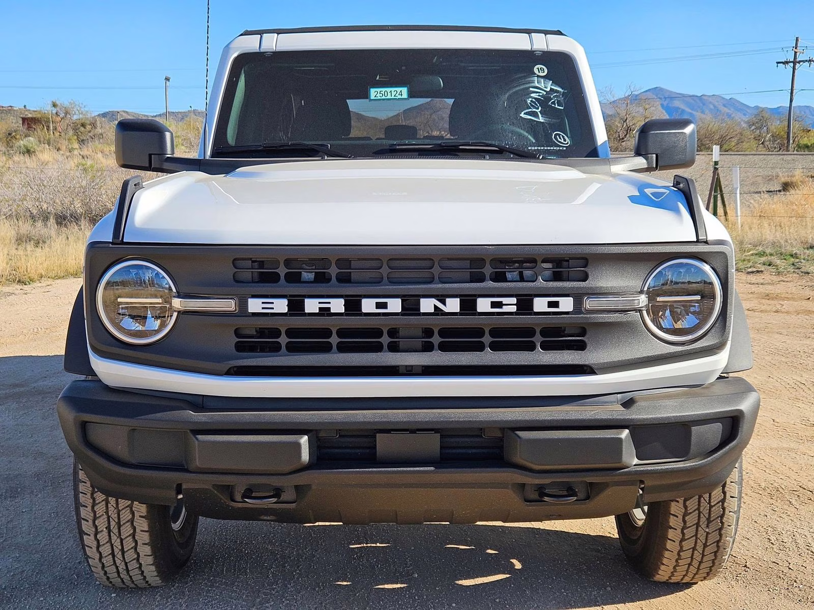 2025 Oxford White Ford Bronco Big Bend 4X4 SUV