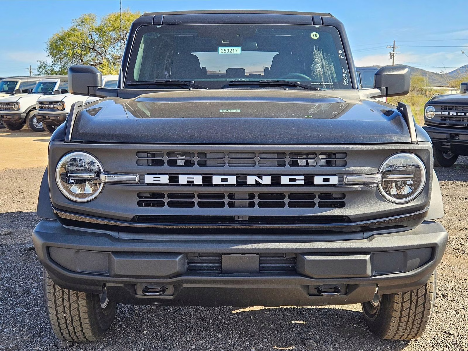 2025 Shadow Black Ford Bronco Big Bend 4X4 SUV