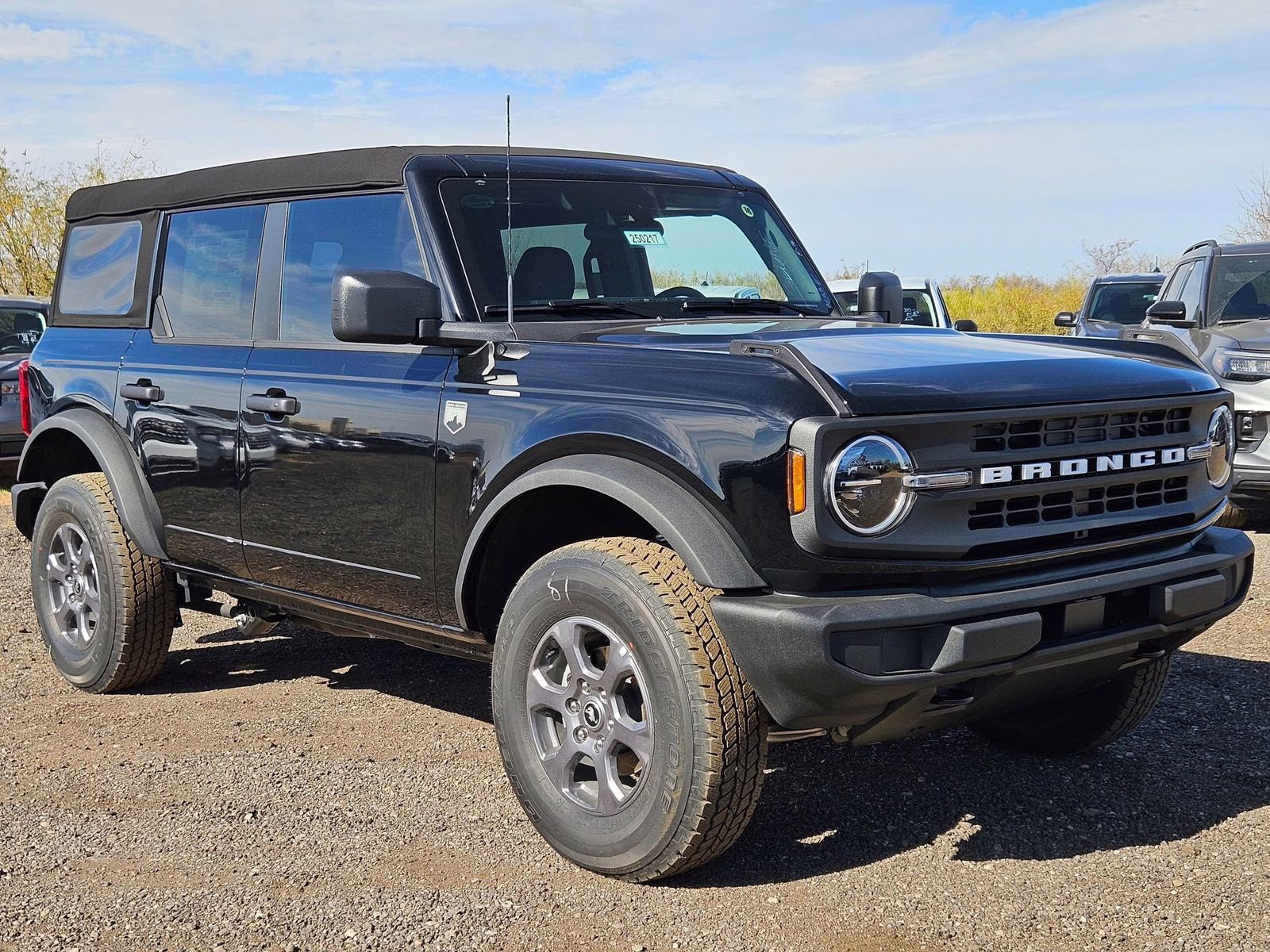 2025 Shadow Black Ford Bronco Big Bend 4X4 SUV