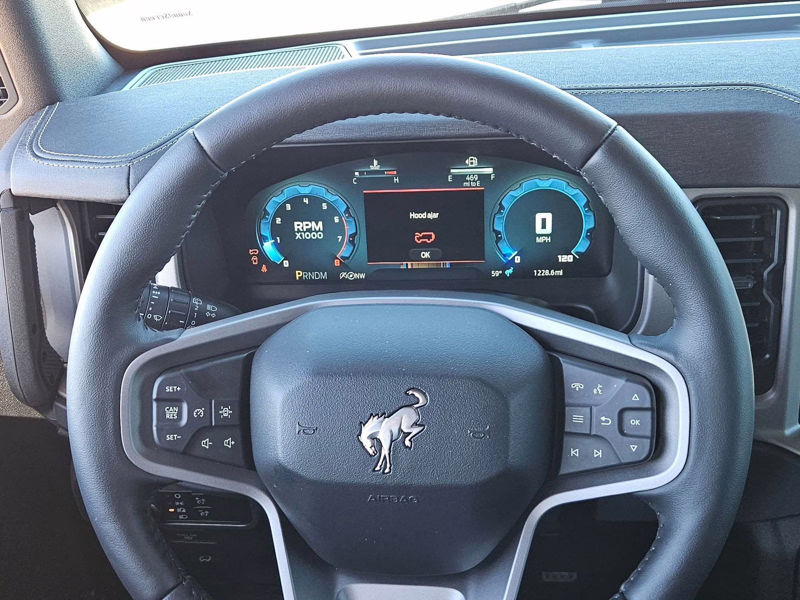 2025 Azure Gray Metallic Ford Bronco Outer Banks 4X4 SUV