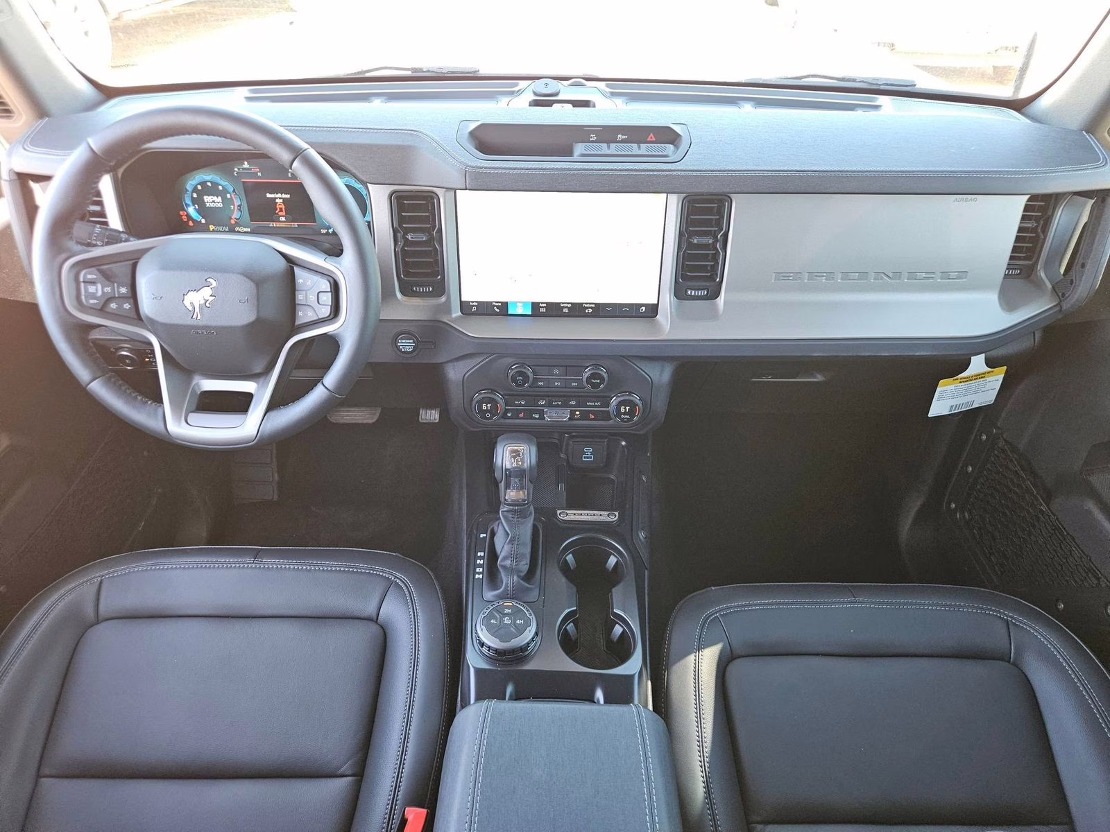 2025 Azure Gray Metallic Ford Bronco Outer Banks 4X4 SUV