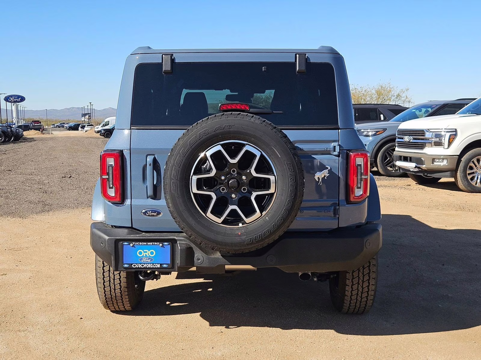 2025 Azure Gray Metallic Ford Bronco Outer Banks 4X4 SUV