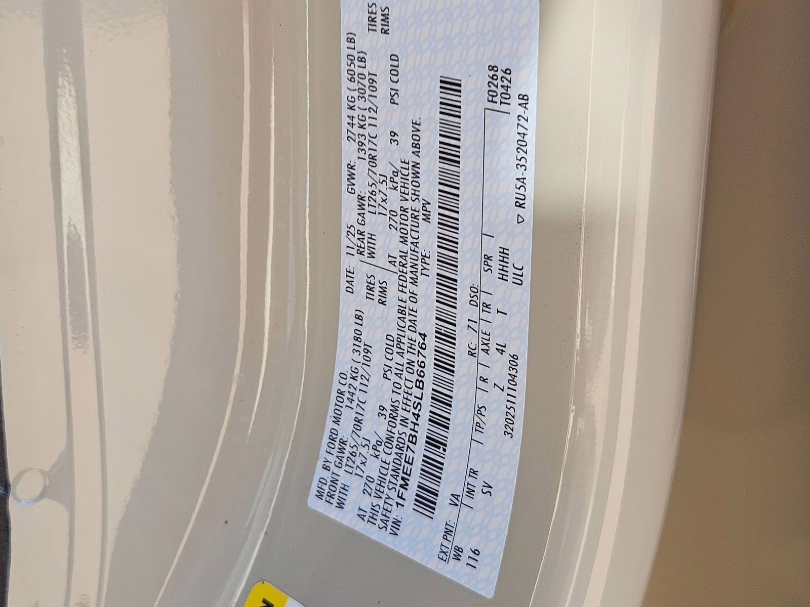 2025 Desert Sand Ford Bronco Big Bend 4X4 SUV