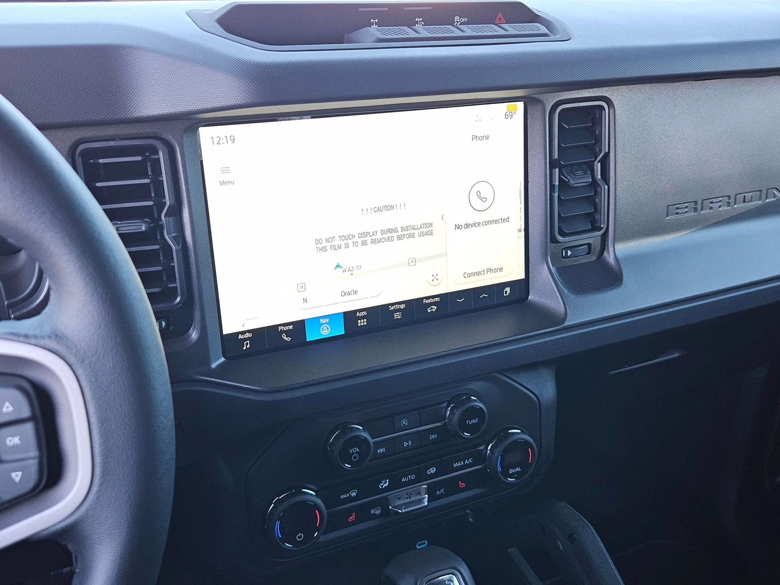 2025 Shadow Black Ford Bronco Big Bend 4X4 SUV