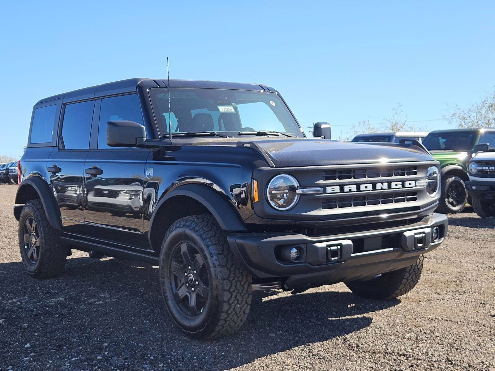 2025 Shadow Black Ford Bronco Big Bend 4X4 SUV