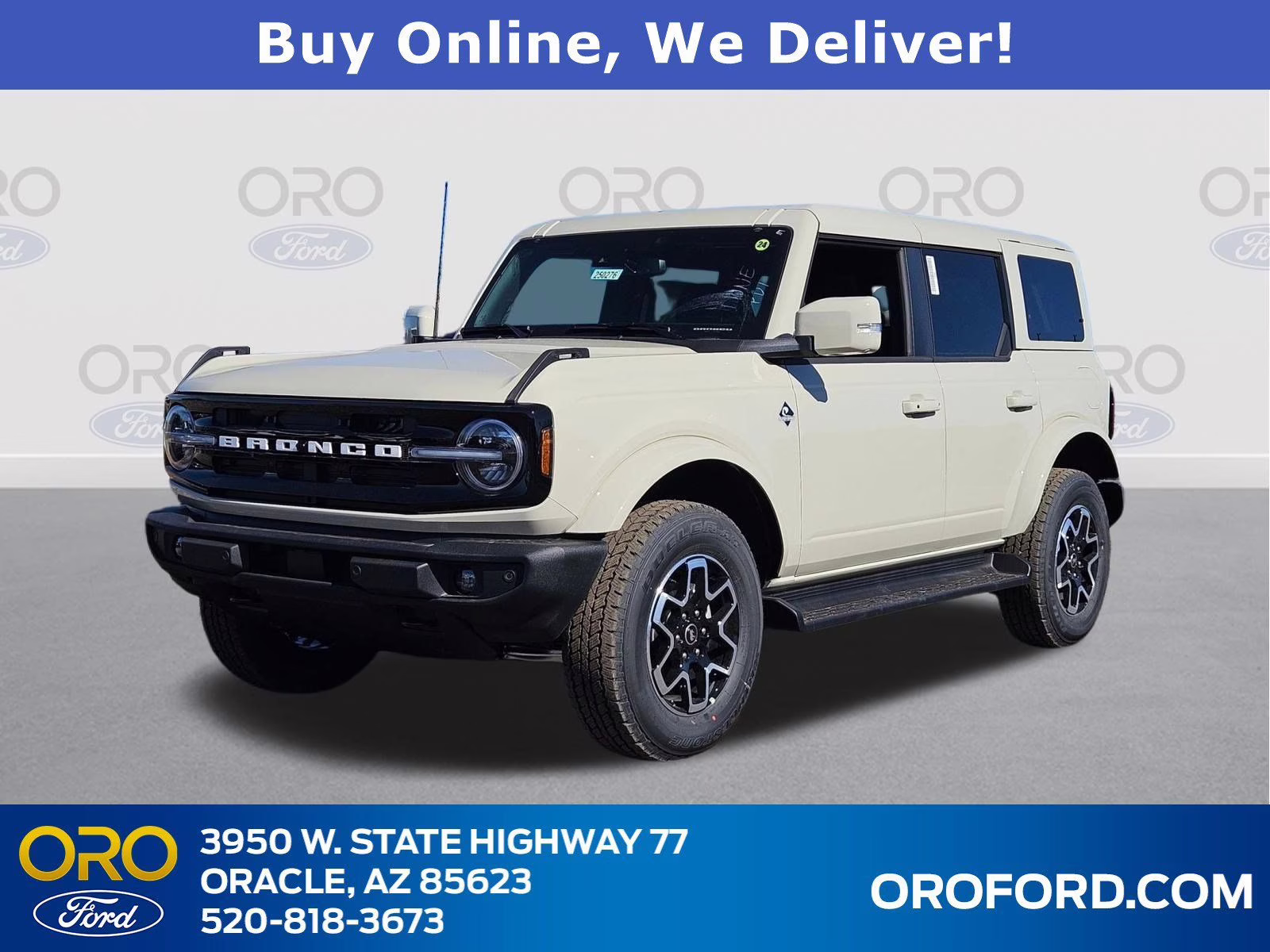 2025 Desert Sand Ford Bronco Outer Banks 4X4 SUV