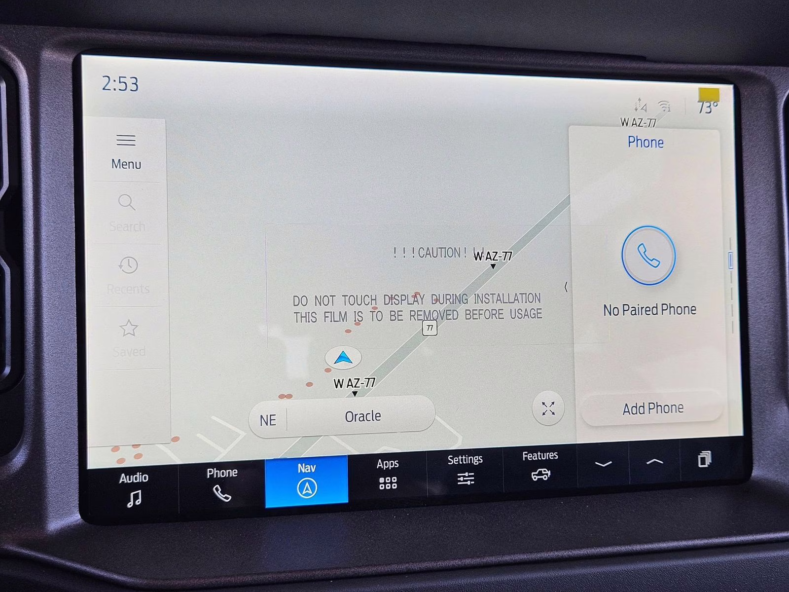 2025 Oxford White Ford Bronco Badlands 4X4 SUV