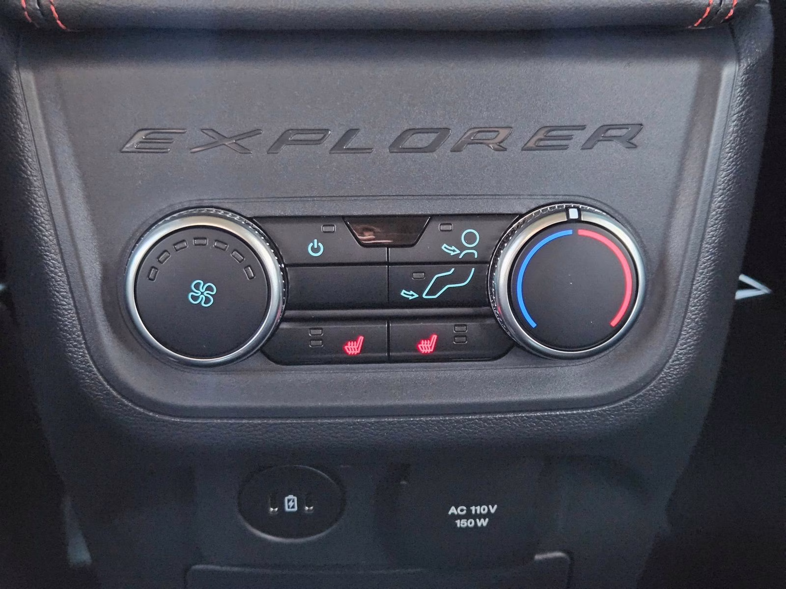 2026 White Metallic Ford Explorer ST 4X4 SUV